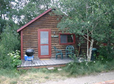 Prospector, our smallest cabin.
