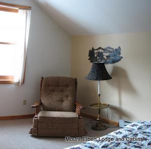 Cinnamon Bear Cabin upstair bedroom