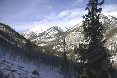 View to the west of the Lodge